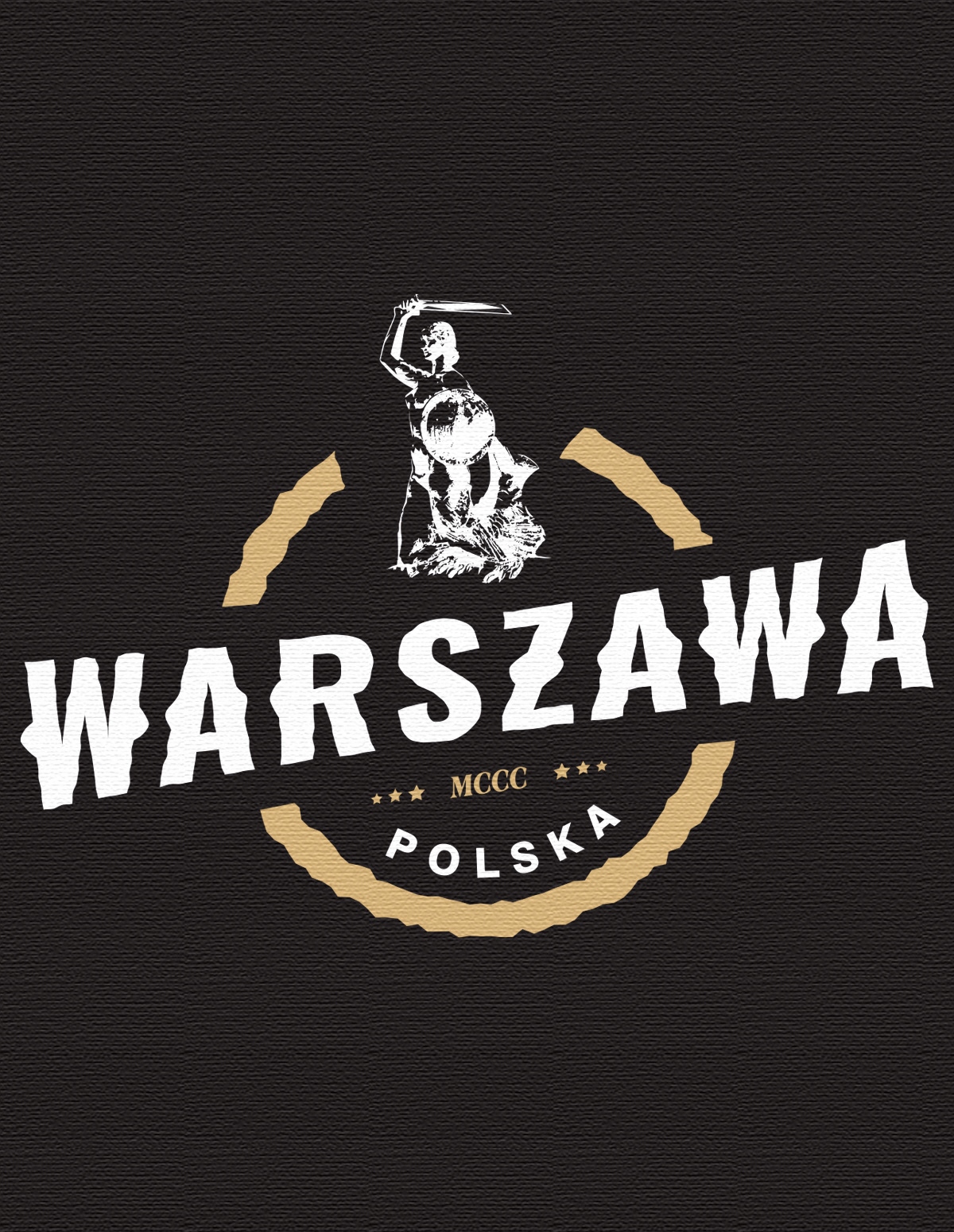 KOSZULKA MĘSKA T-SHIRT WARSZAWA S Marka inna