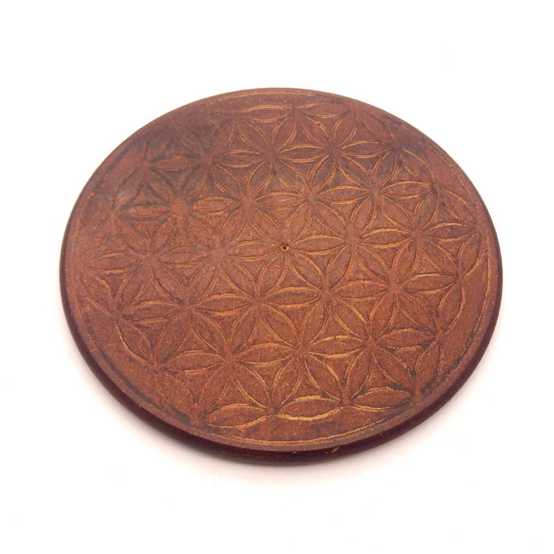 

Podstawka pod kadzielniczkę podkładka kwiat życia