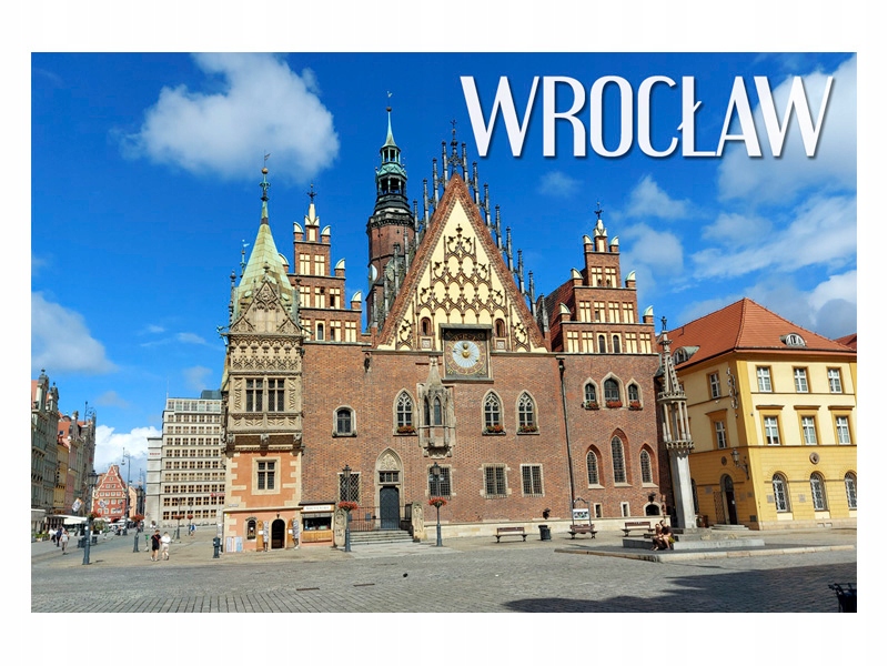 

Wrocław Rynek Architektura Magnes na lodówkę