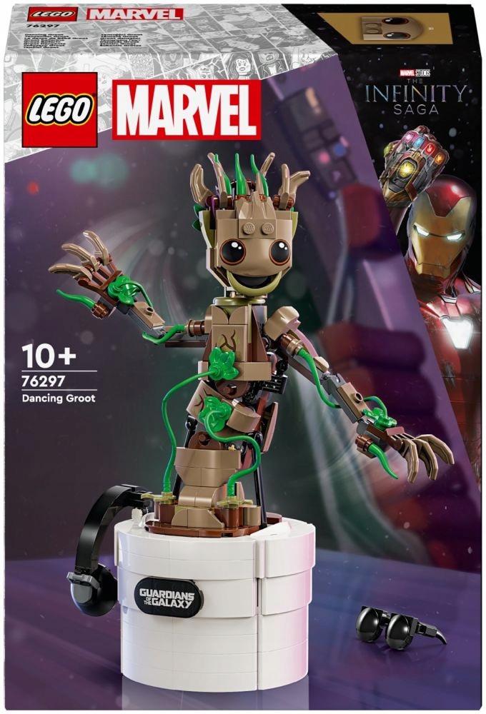 Lego Marvel Heroes Tančící Groot 76297