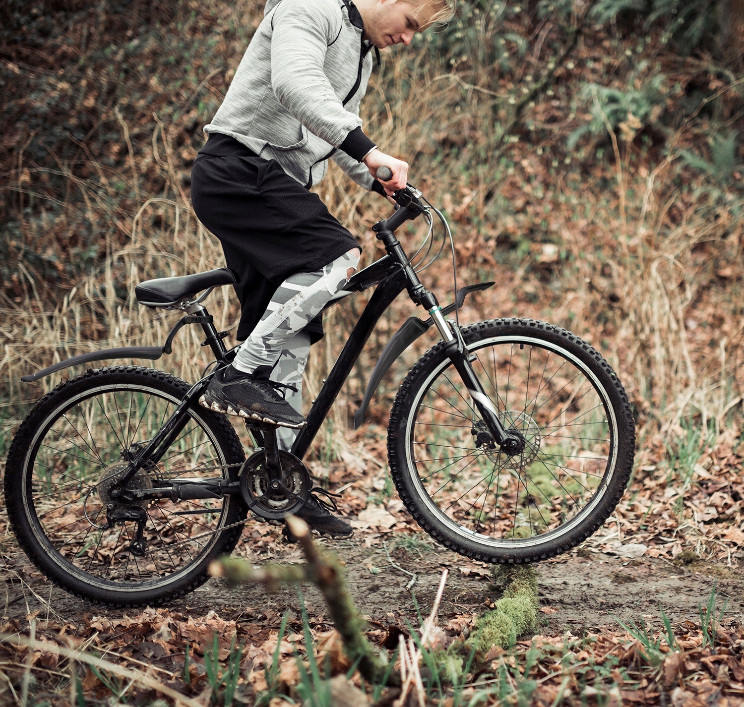 ZESTAW BŁOTNIKÓW ROWEROWYCH DUNLOP MTB 24-26 cali Rodzaj komplet