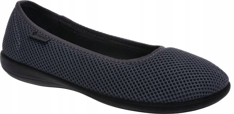 TENISÓWKI BALERINY DAMSKIE WSUWANE grafit 38