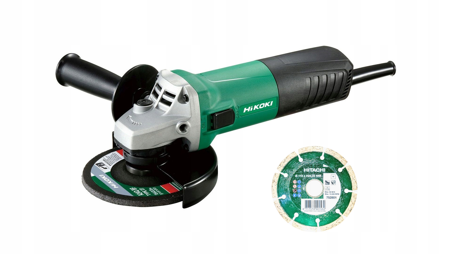 

Hikoki G13SR4 Szlifierka Kątowa 730W 125mm+Gratis