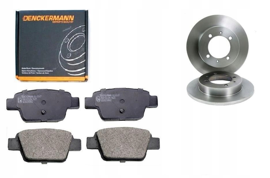 Kotouče Fiat Stilo Zadní 251MM Sada