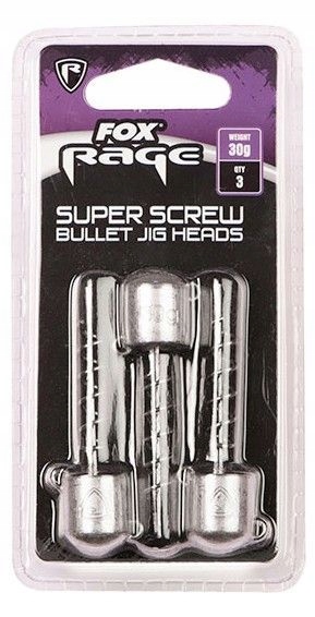 Główka jigowa Fox Rage Screws 30g 3szt