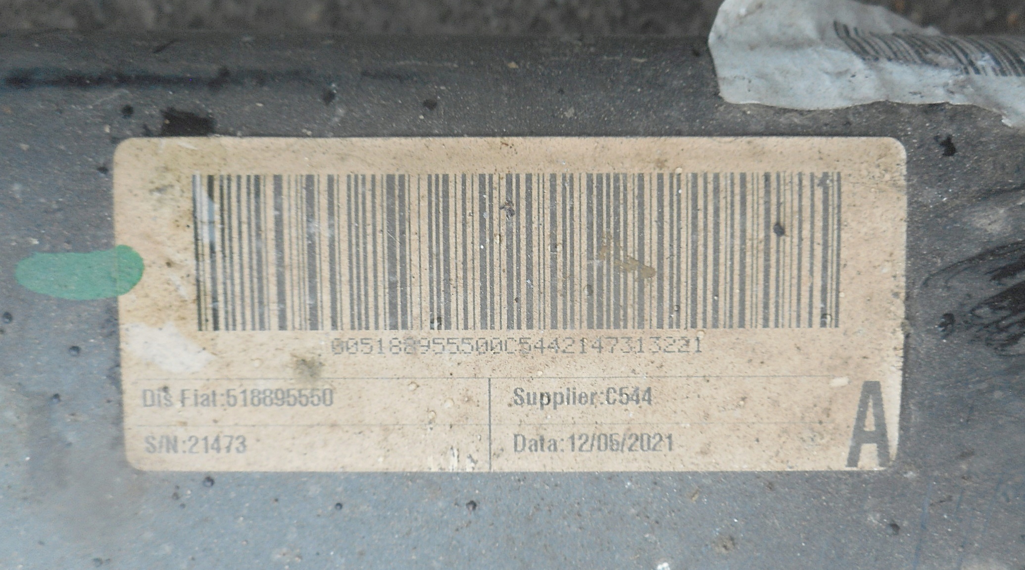 FIAT 500 LIFT 21r CABRIO BELKA OŚ TYLNA ZAWIESZENI Typ samochodu Samochody osobowe