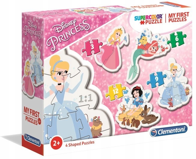 

Moje Pierwsze Puzzle Księżniczki 20813 Clementoni