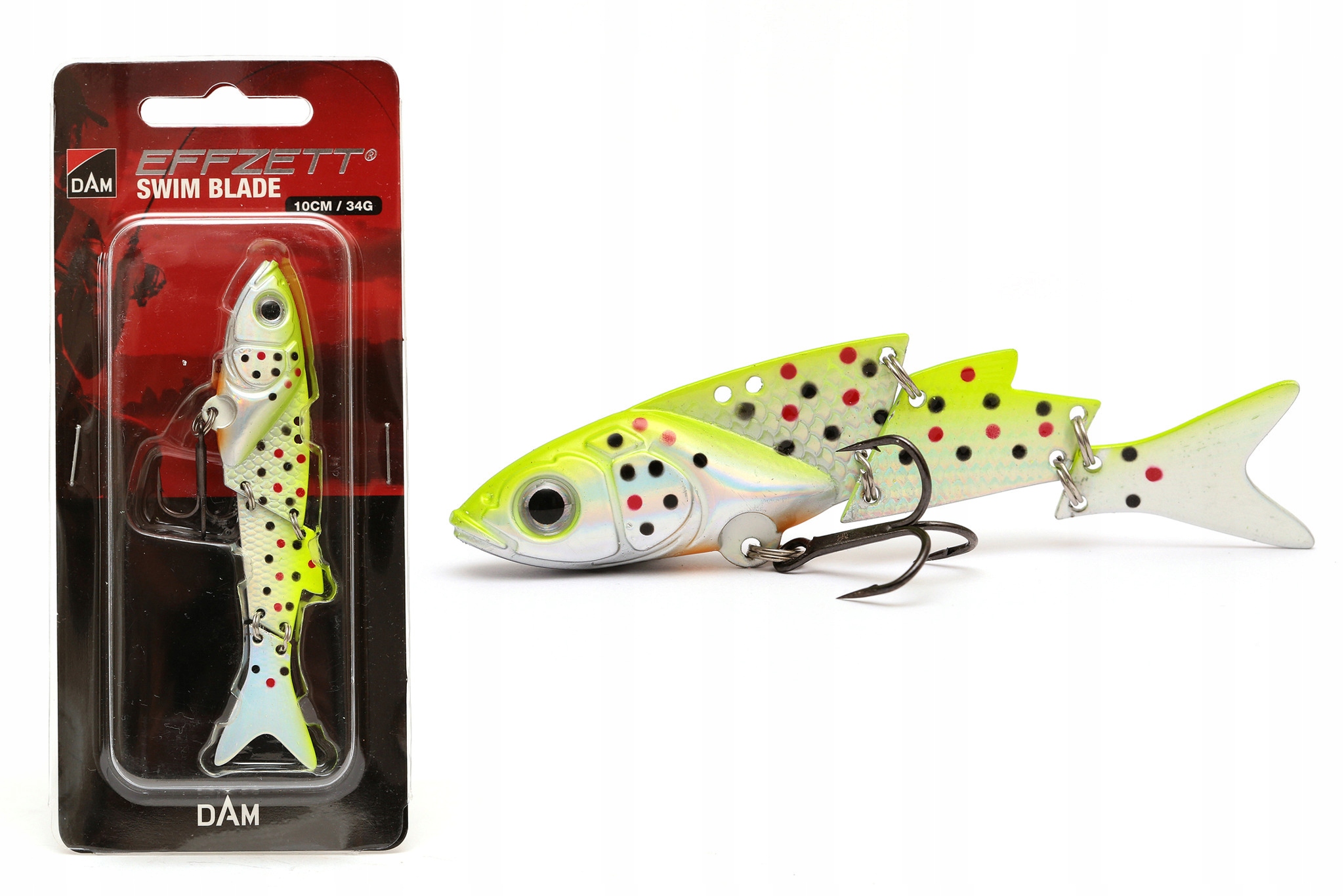 Unikalna Praca-dam Swim BLADE-TROUT-34,0 g