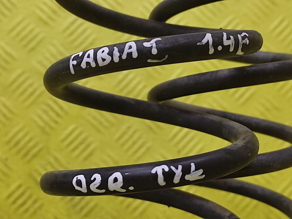 SKODA FABIA 1.4 springs springing rear part