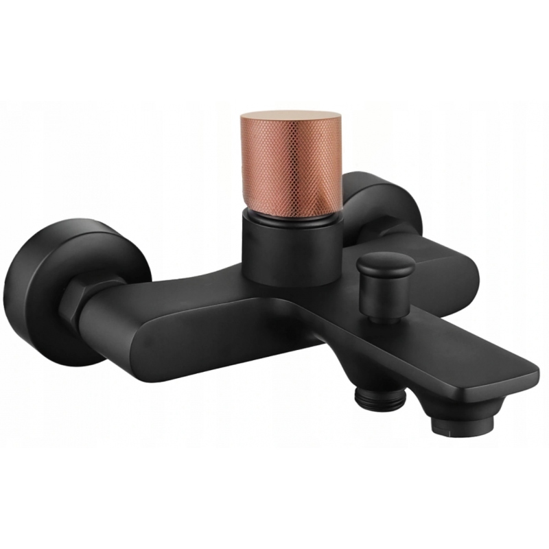 Mexen Royo One vanová baterie, Černá/Zlatorůžová