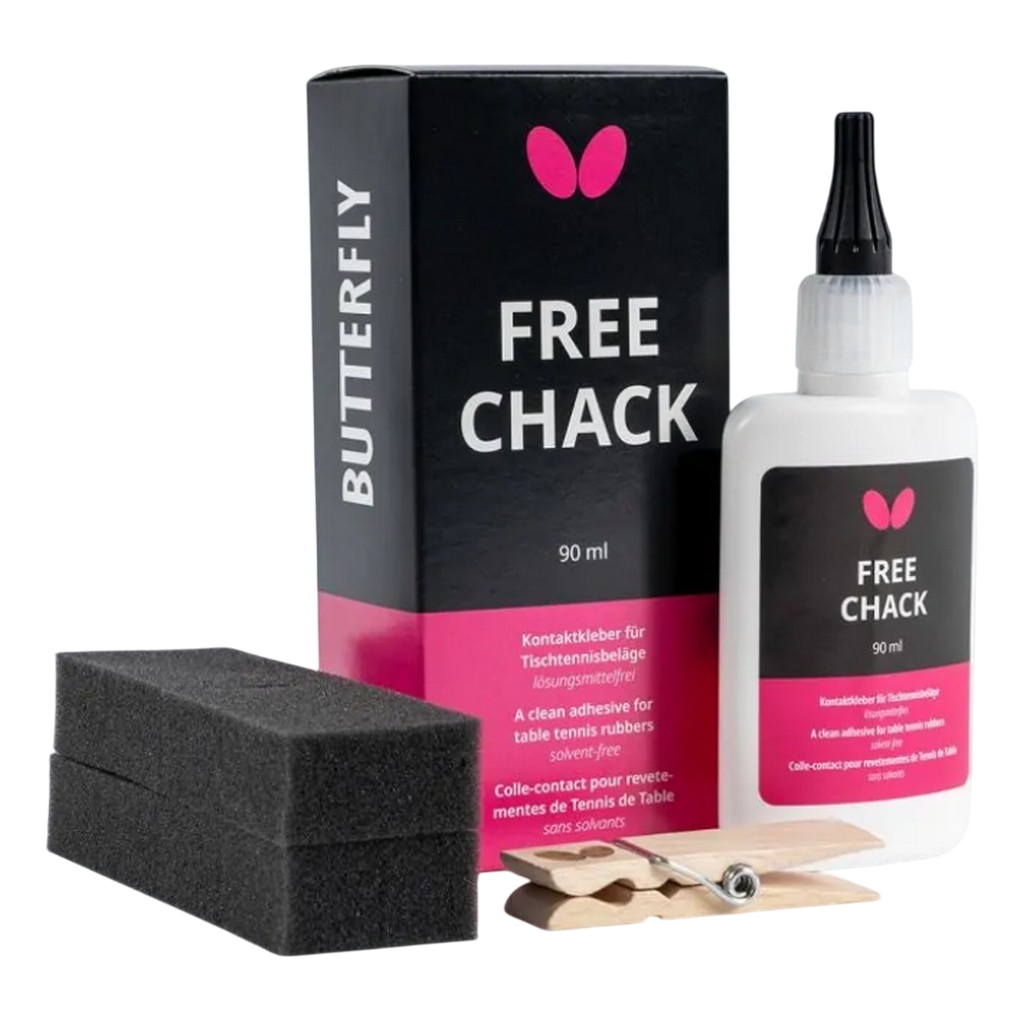 Klej Do Tenisa Stołowego Do Okładziny Rakietki Butterfly Free Chack 90 ml