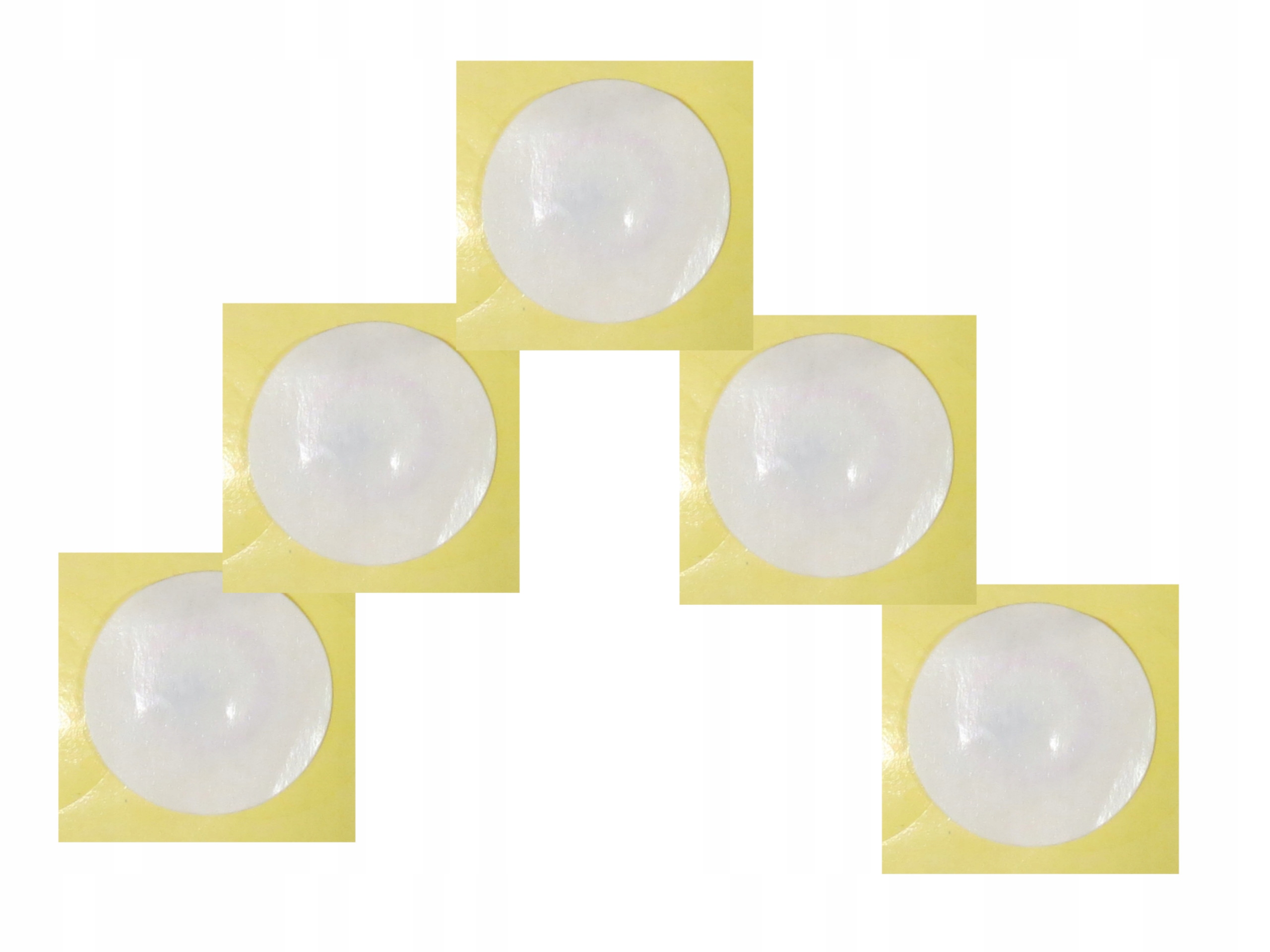 Samolepka Sticker Rfid 125 kHz Tag ID EM4100 pro Zámek Domofonu 25 mm 50 kusů