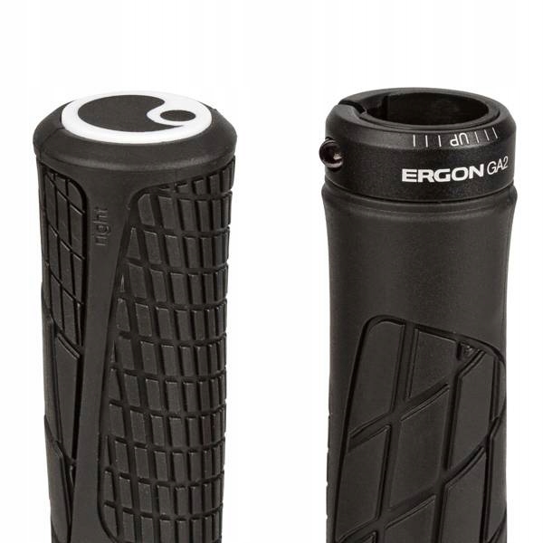 Chwyty ERGON GRIP GA2 FAT BLACK 2szt. Kod producenta 42410089