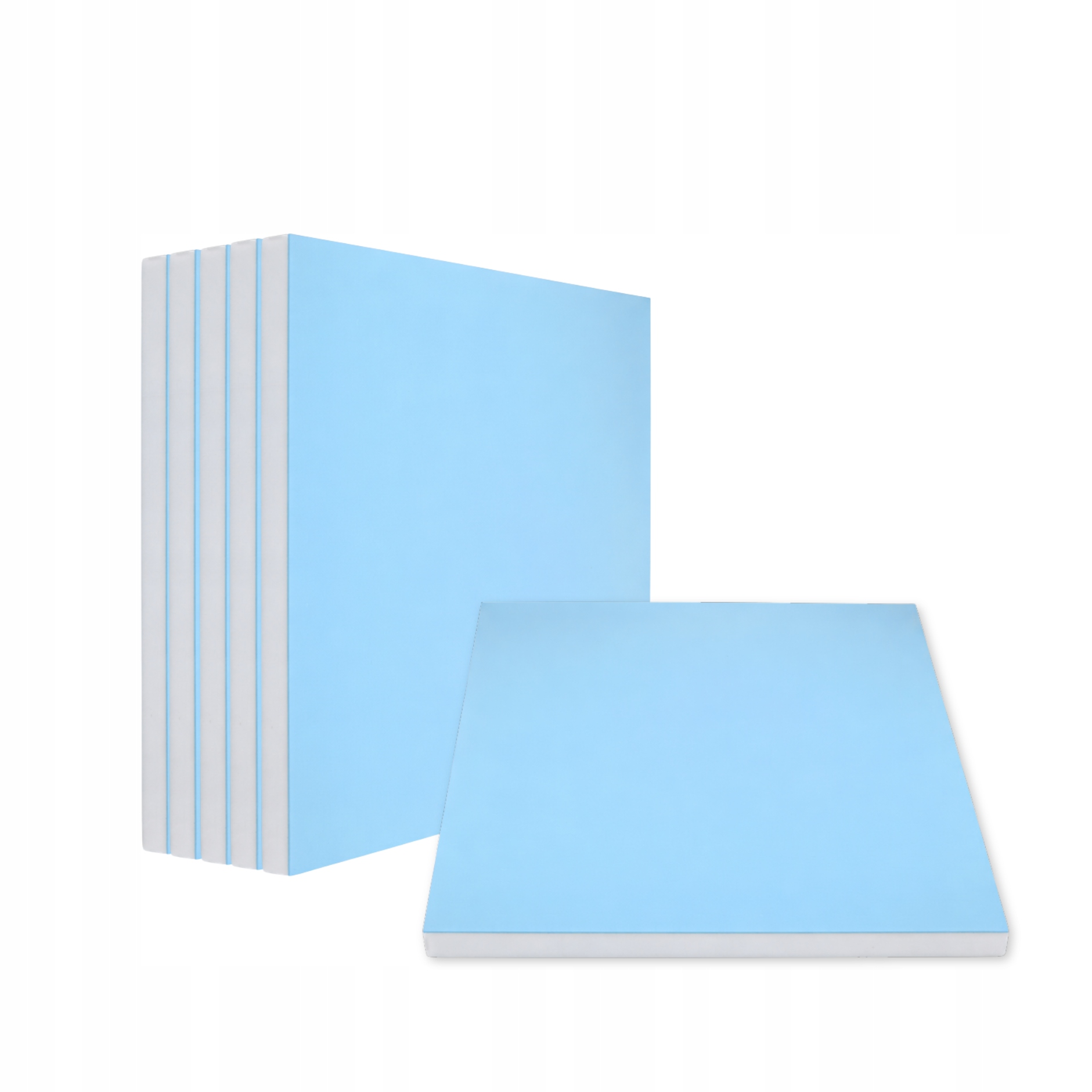 Podkład styrodurowy niebieski rozmiar 25x25 25 sztuk