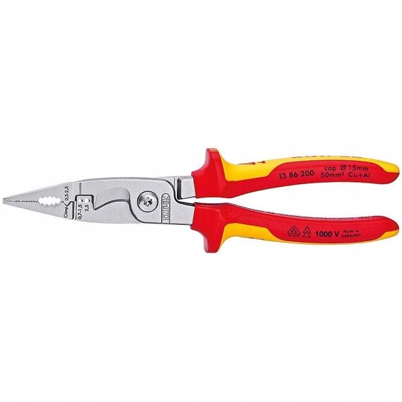 Knipex kliešte elektroinštalačný Vde bez otvoru 200mm 1386200