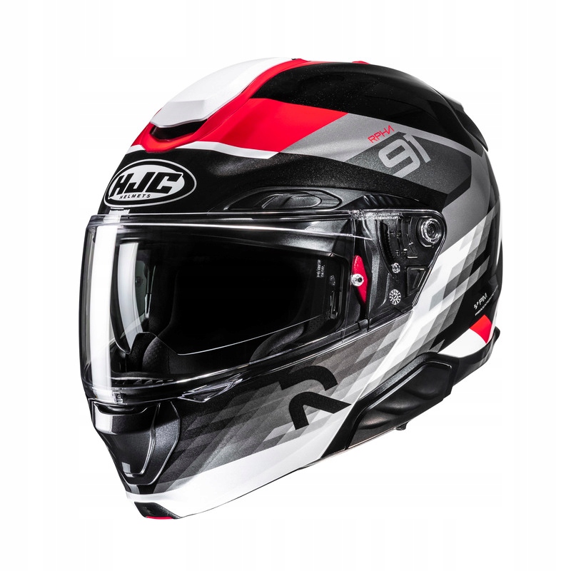 Motocyklová Prilba Hjc RPHA91 Madal Black Red M