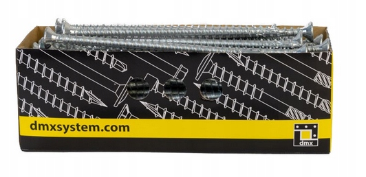 Tesařský Vrut Cps 8x300 Plný Závit Hlava Kužel