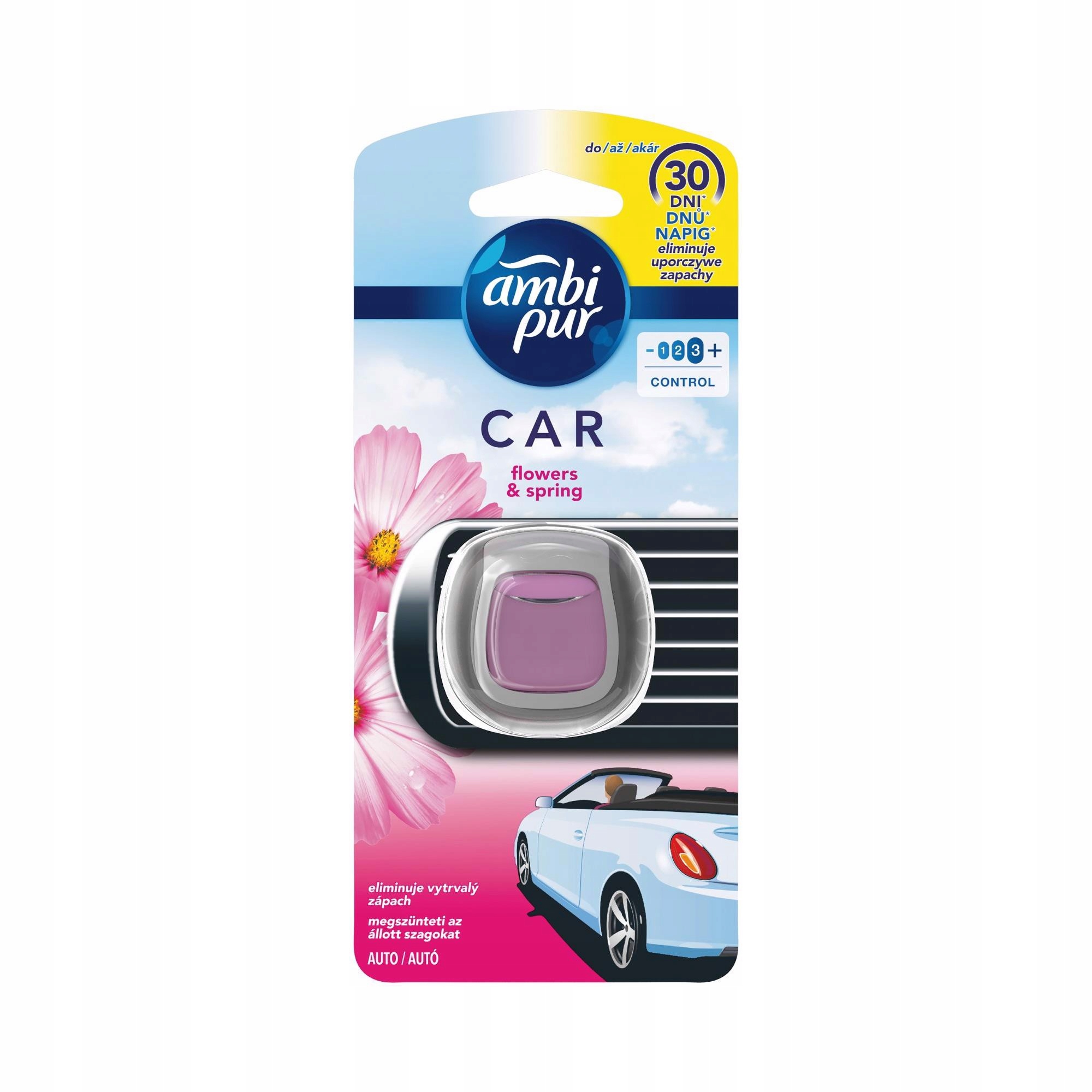 

Ambi Pur Odświeżacz Samochodowy-car 2ML Flowers