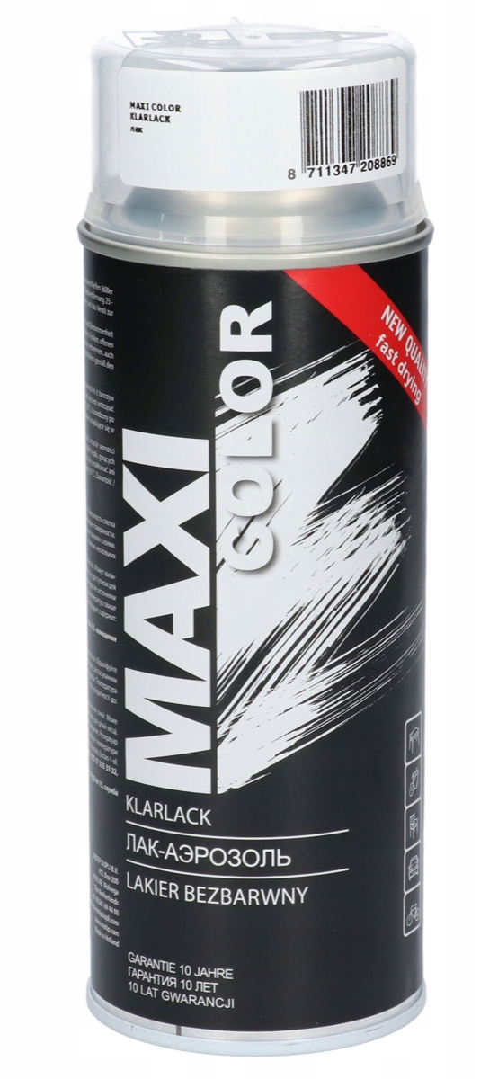 

Maxi Color Lakier Spray Bezbarwny Połysk 400ml