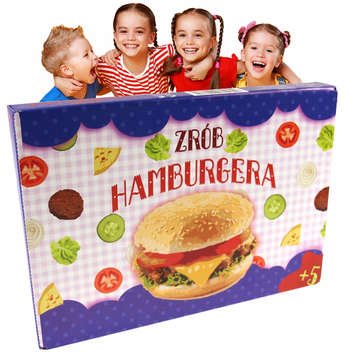 Zrób Hamburgera Familijna Gra dla Dziecka Rozgrywka Integracyjna