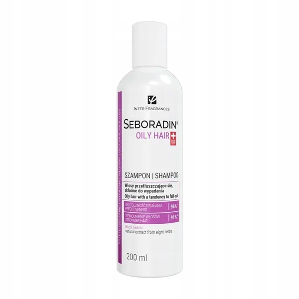 

Seboradin Oily Hair Szampon czarna rzodkiew 200ml