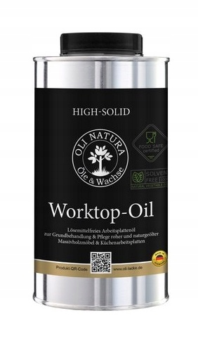 Olej do Blatów Oli-Natura Worktop Oil 500ml Bezbarwny Bezrozpuszczalnikowy