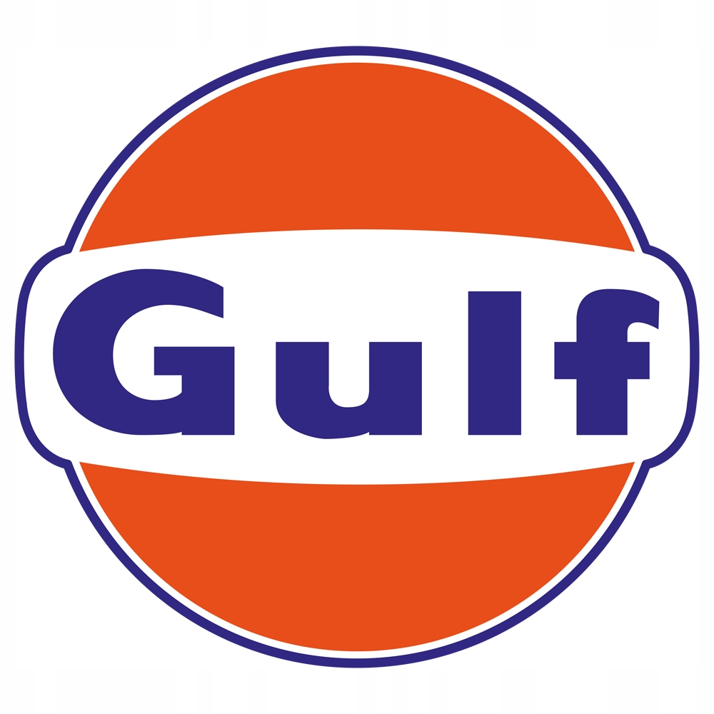 

Gulf naklejka duża