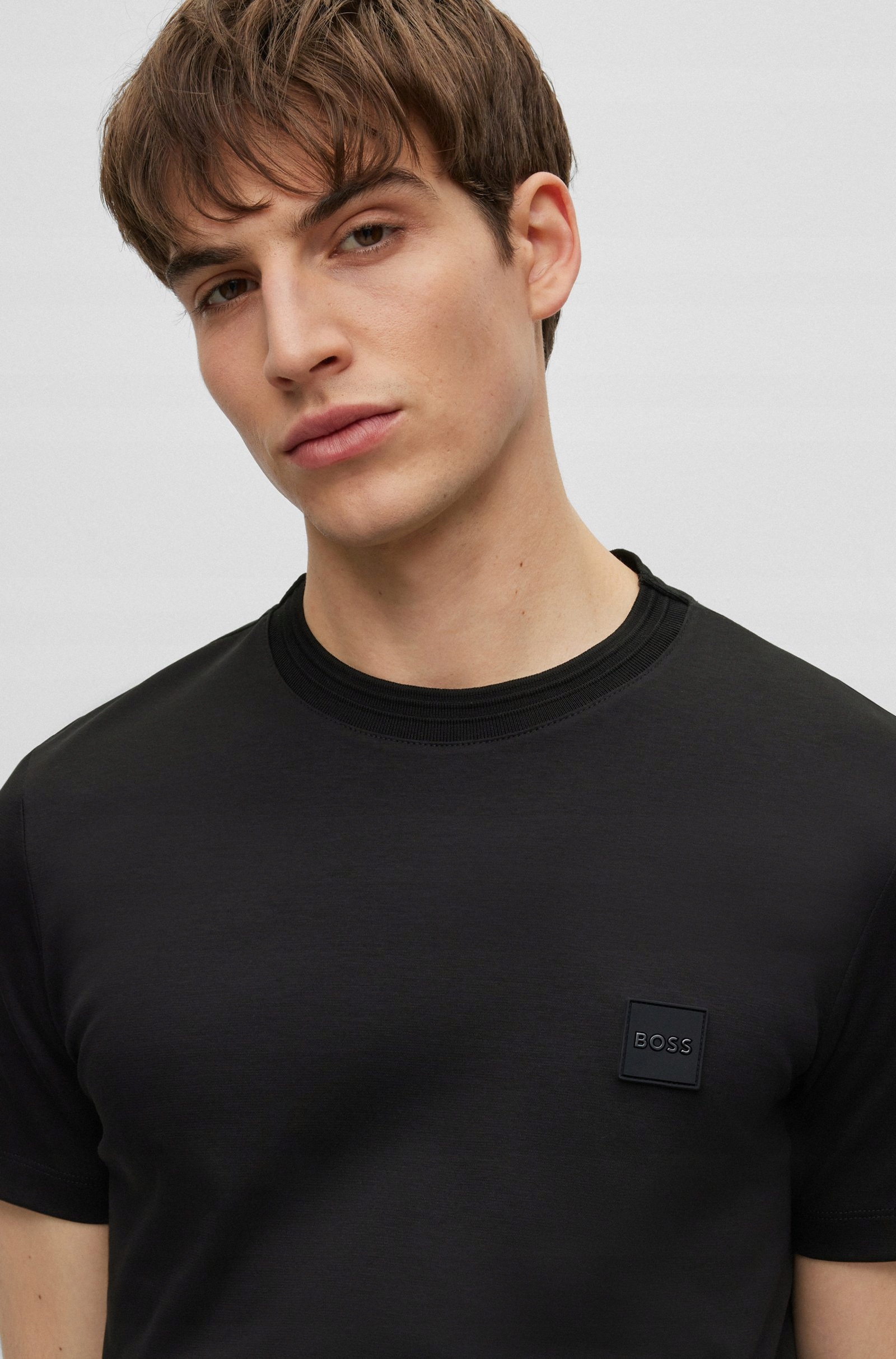 HUGO pamut póló L-es méret Márka HUGO