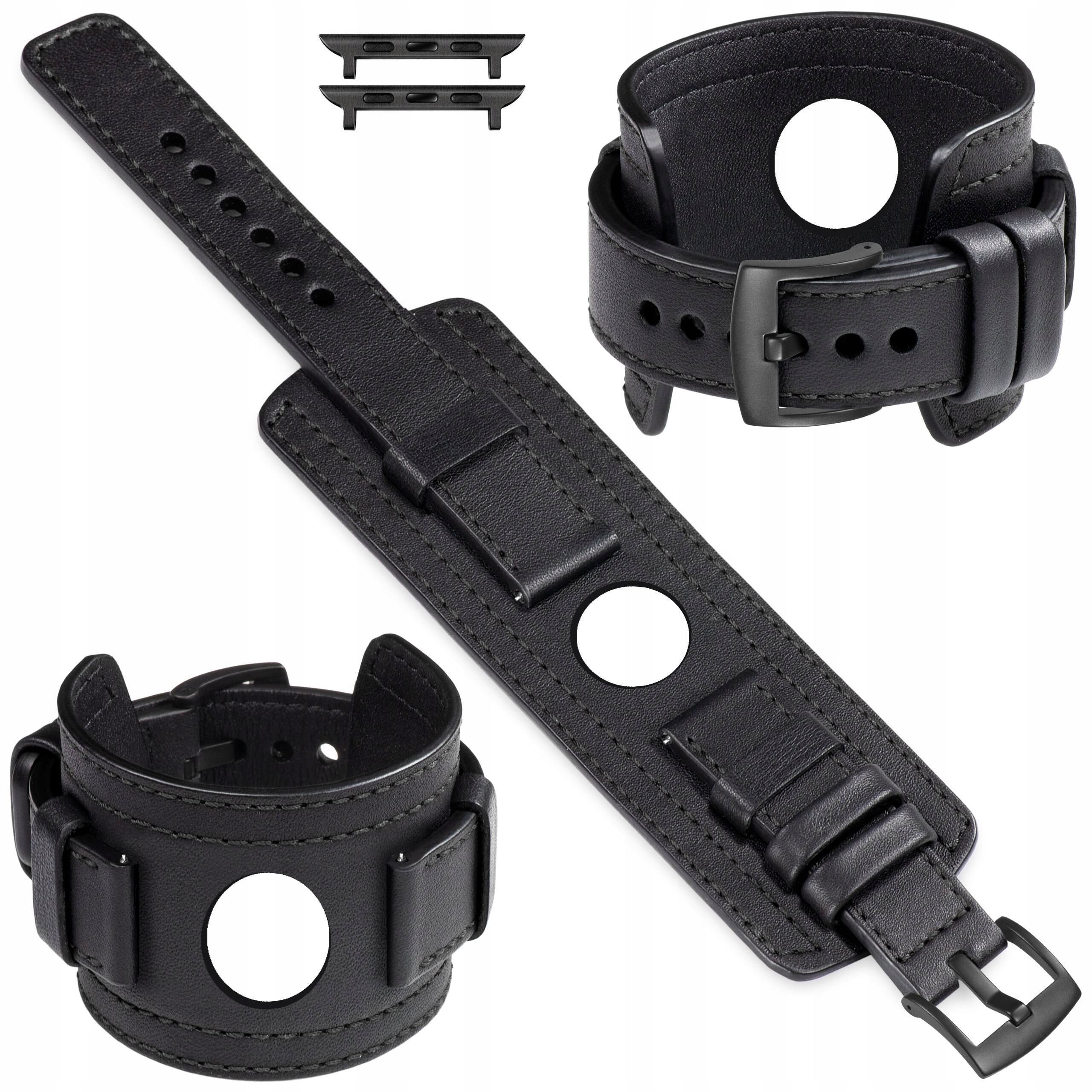 Pásek pro Apple Watch 42/41/40/38 mm Kožená podložka Elegantní