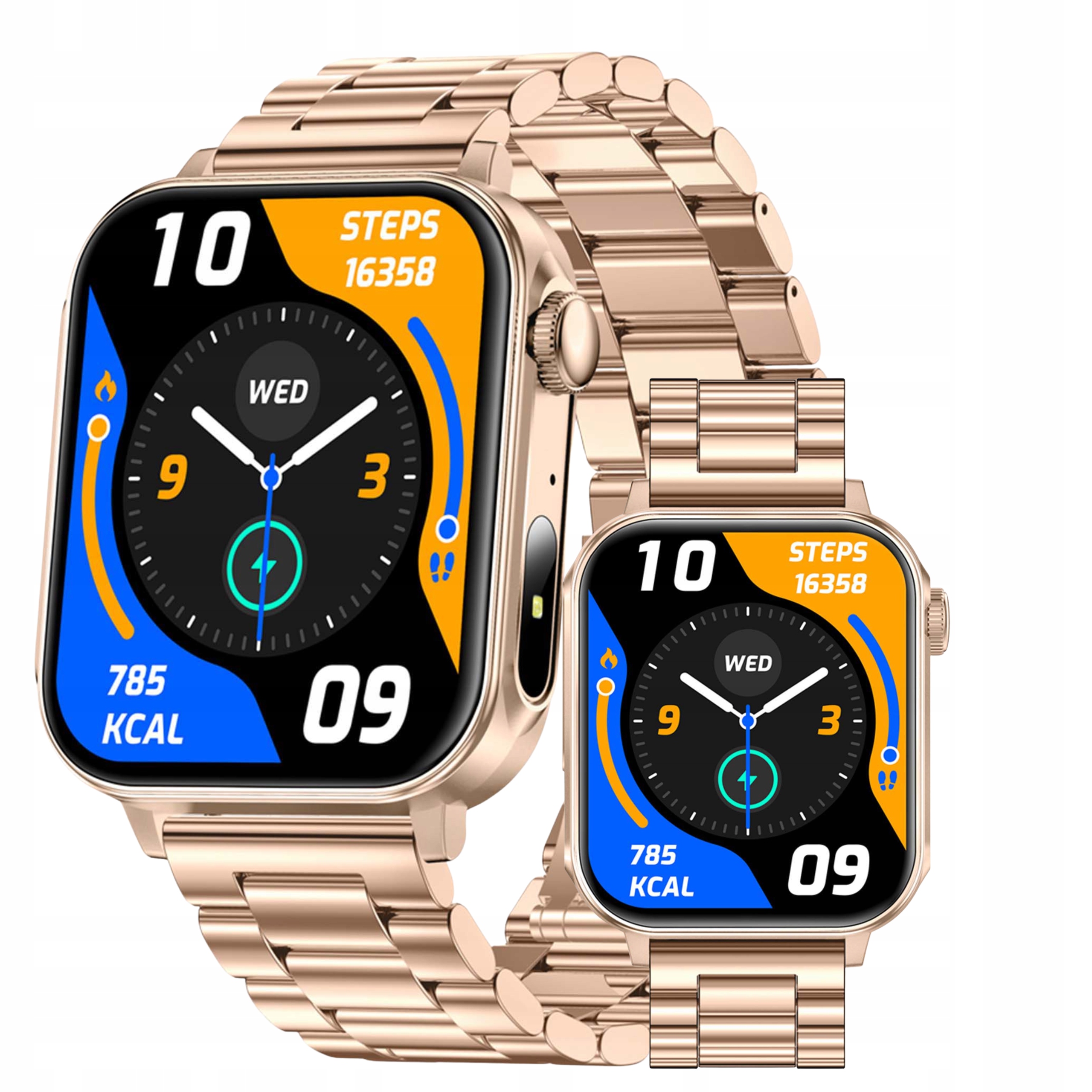 Smartwatch Colmi P80 złoty 1.83" Hd rozmowy Bt 100 trybów sportowych
