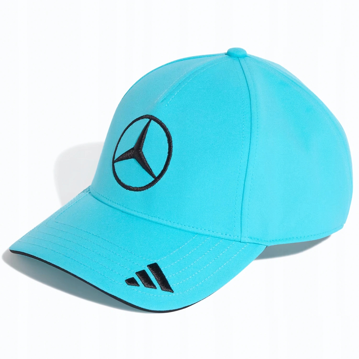 Čepice Mercedes-AMG Petronas F1 adidas 2026 George Russell modrá