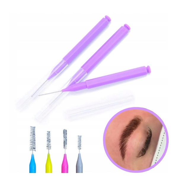 

4X Nano Szczoteczki Do Laminacji Brwi Szczoteczka