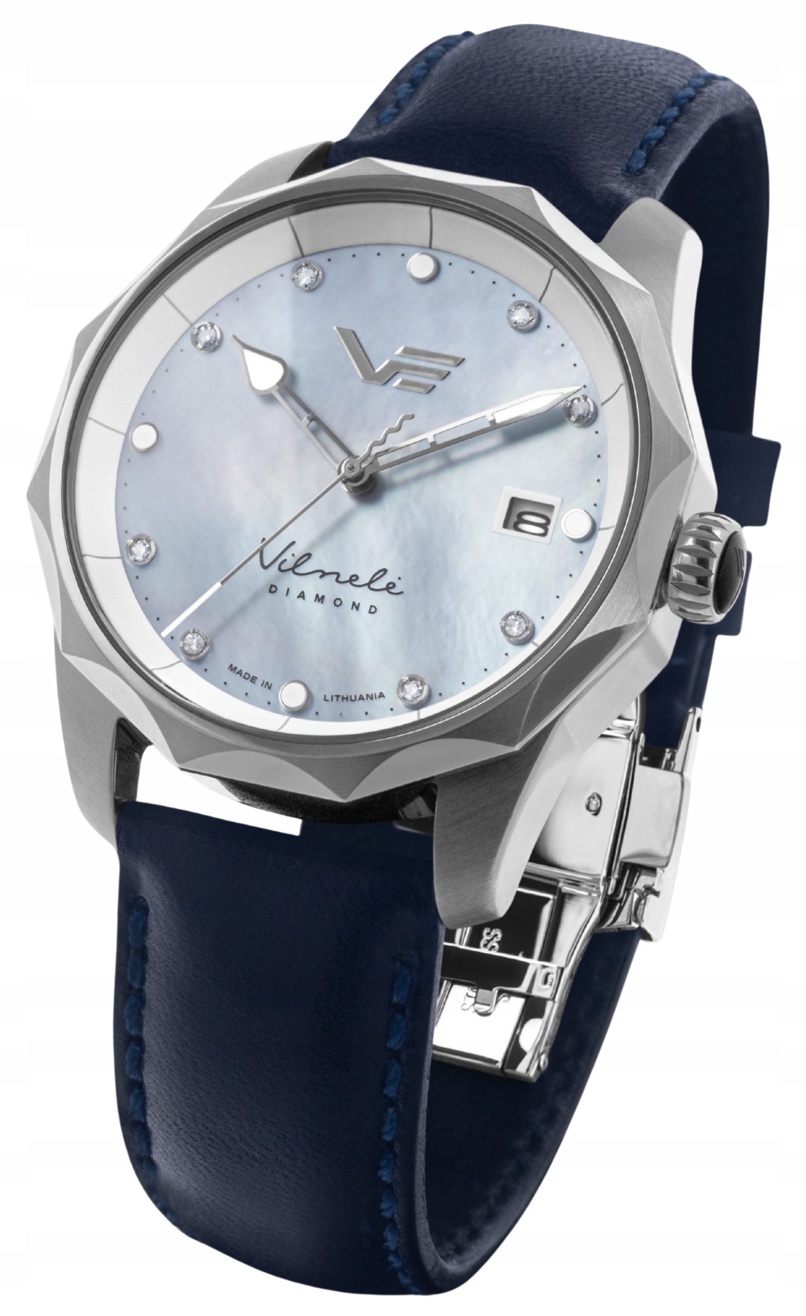 Nové originální dámské hodinky Vostok Europe VS42-125A755 Diamanty, datum