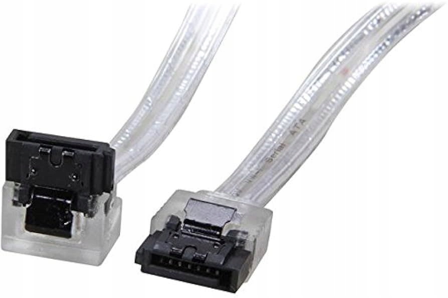 Kabel SATA III 0,5m srebrny