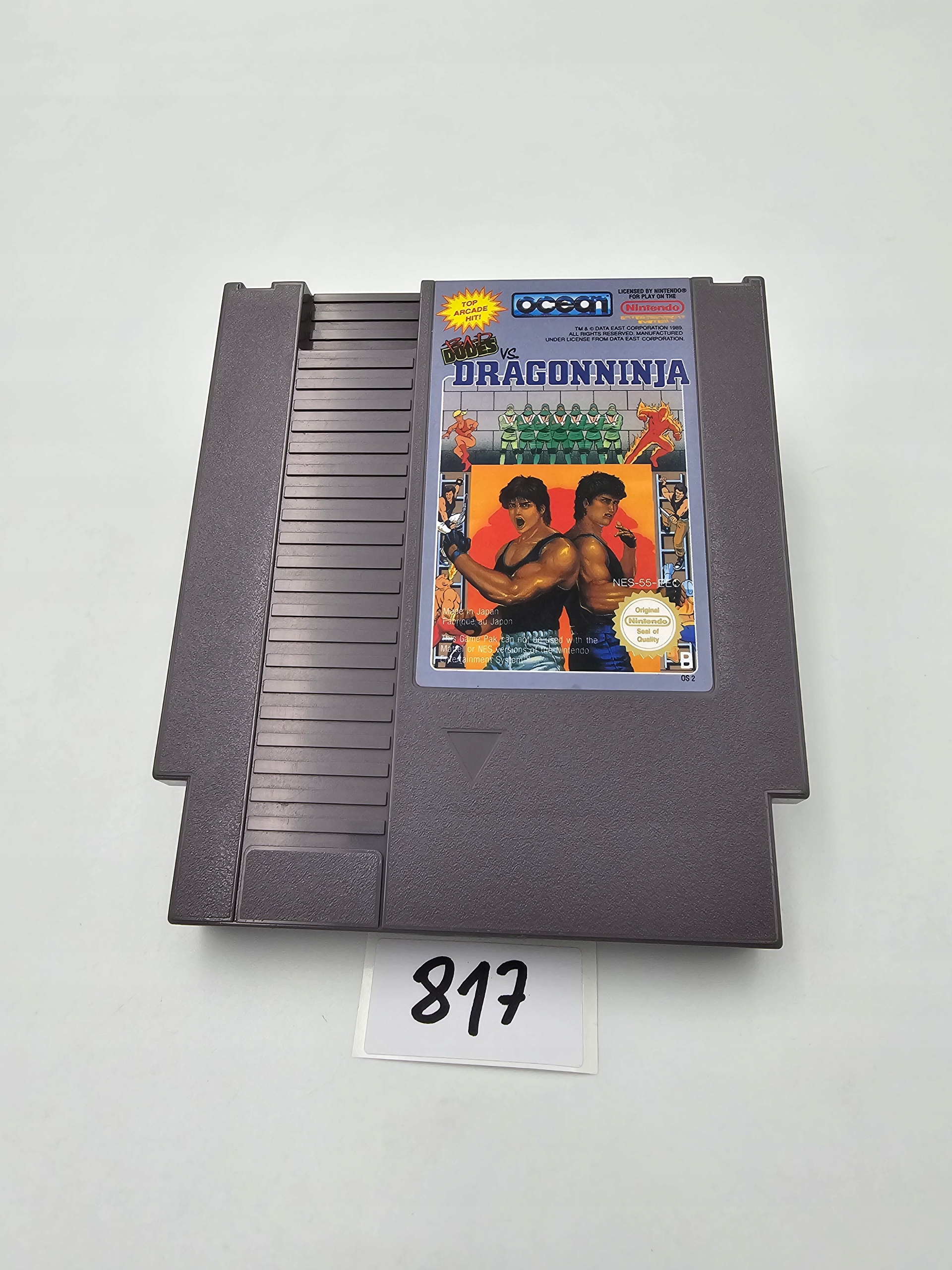 NINTENDO NES BAD DUDES VS DRAGON NINJA + INSTRUKCJA ORYGINAŁ Tematyka gry akcji