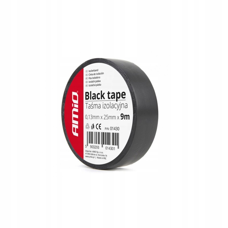 

Taśma Izolacyjna Izolacja 25MM 9M Czarna