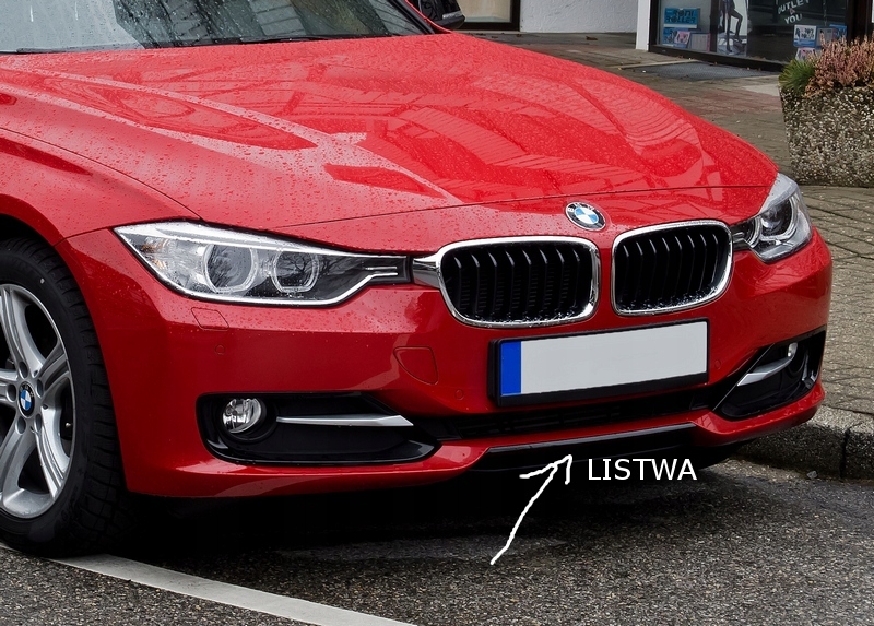 BMW 3 F30 F31 SPORT LISTWA LISTEWKA ZDERZAKA PRZÓD Producent części Polcar