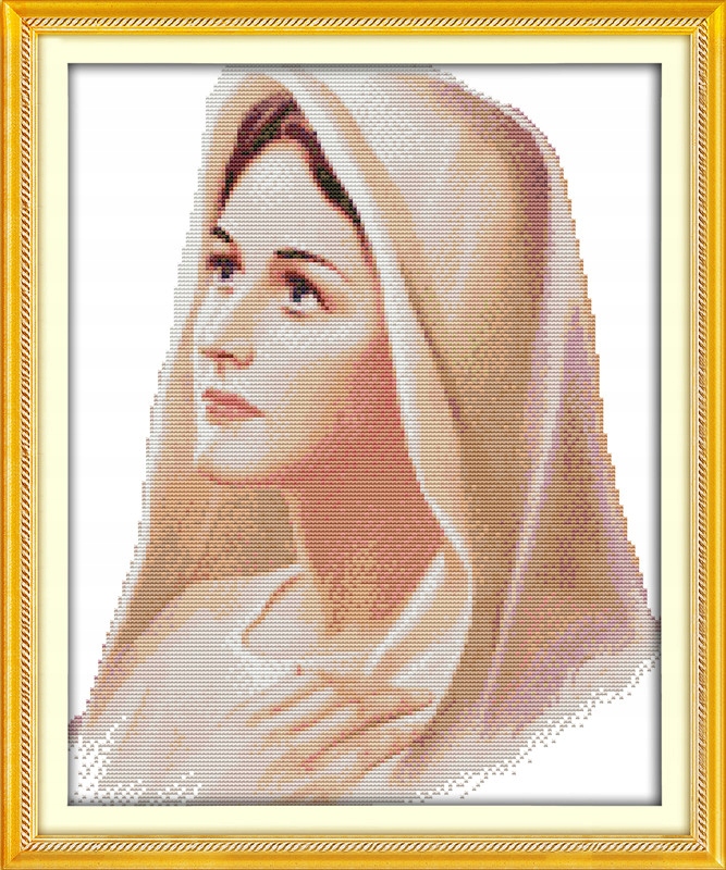 Křížková výšivka počítaná sada (kanva, mulina)