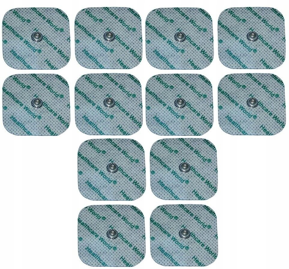 Elektrody Żelowe Tens Ems Pady Nakładki Premium Compex 5x5cm 12 Szt