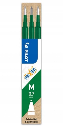 

Wkład Frixion 0,7mm zielony 3 sztuki Pilot