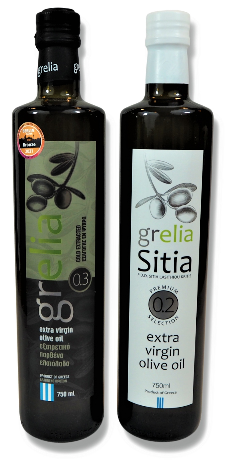 Grecka oliwa z oliwek Extra Virgin prosto z Krety Zestaw 1,5 L