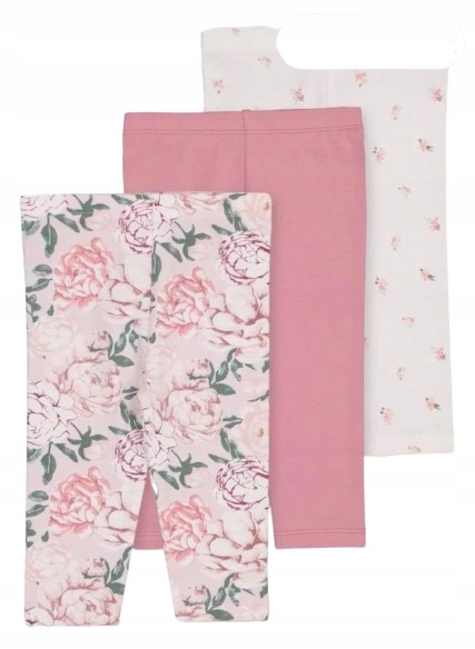 

Leginsy getry 3pak 9-12 m-cy 74/80