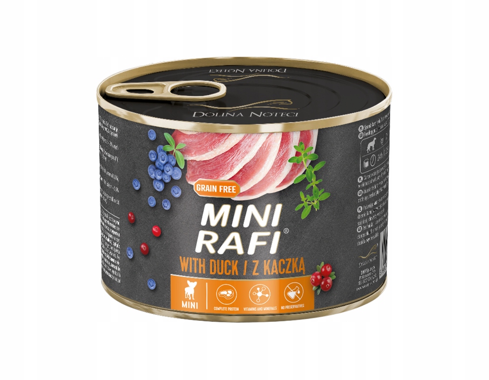 Rafi Mokré krmivo pro psa s kachnou