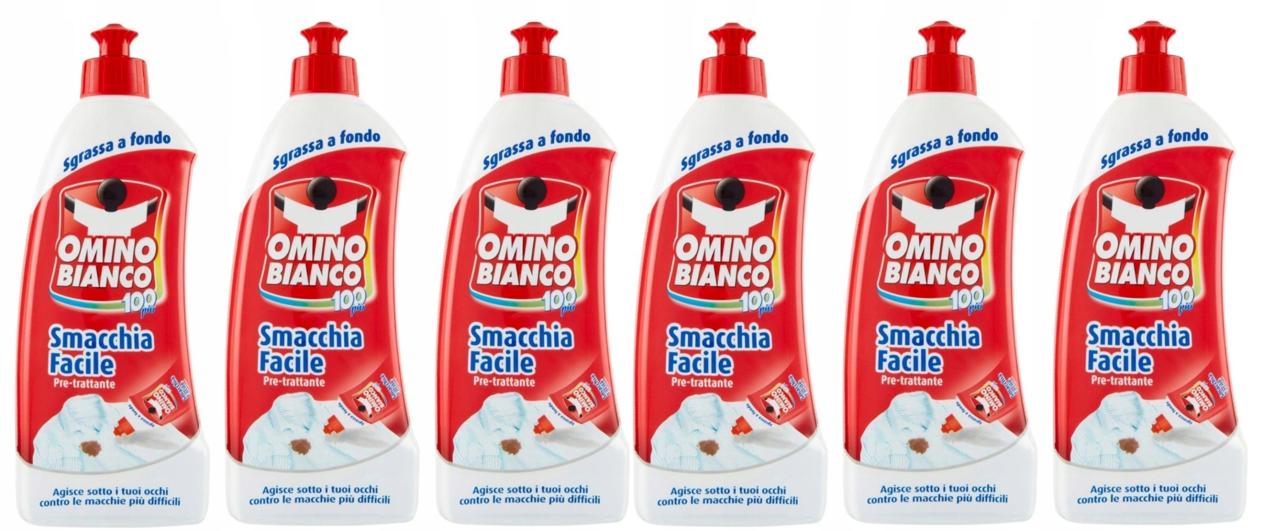 Levně 6xOmino Bianco Odstraňovač Skvrn Pro Předpírku 500 ml