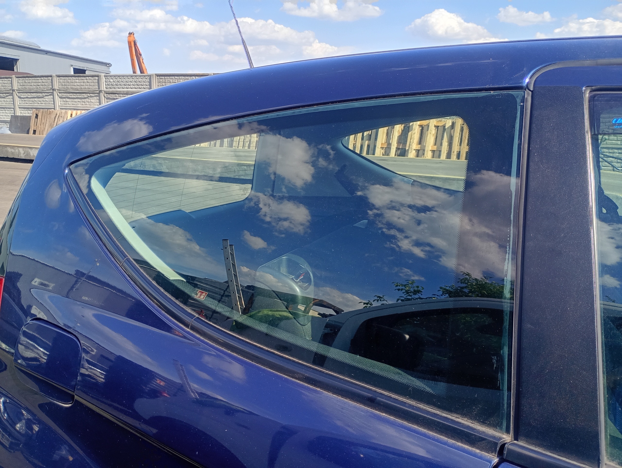 window side bodywork right rear part Mercedes A-KLASA W169 04-12