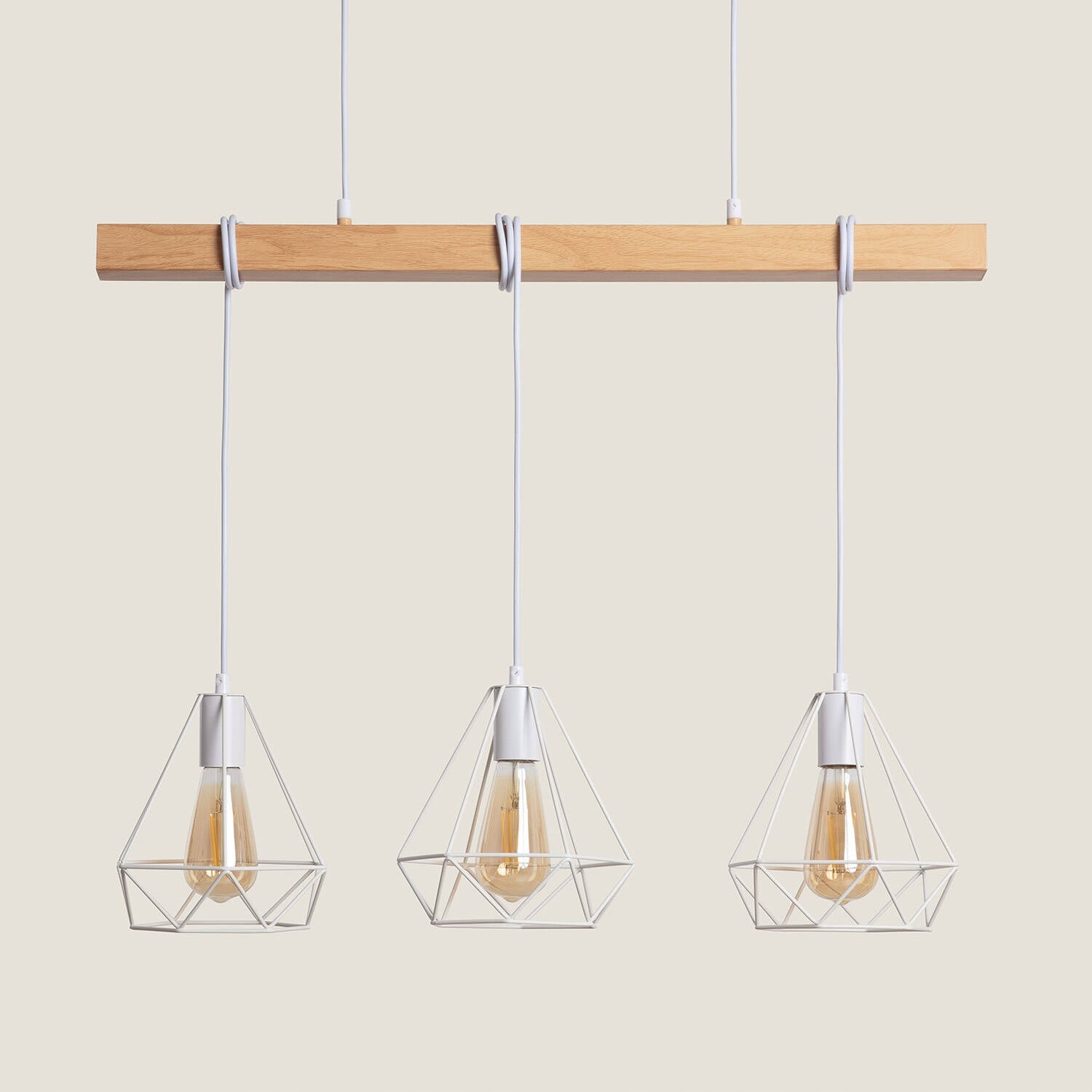 Závěsná kovová lampa Sardo 3 Reflektory