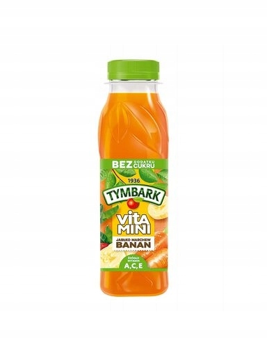17 x Tymbark Vitamini banánový džus mrkev jablko 300 ml