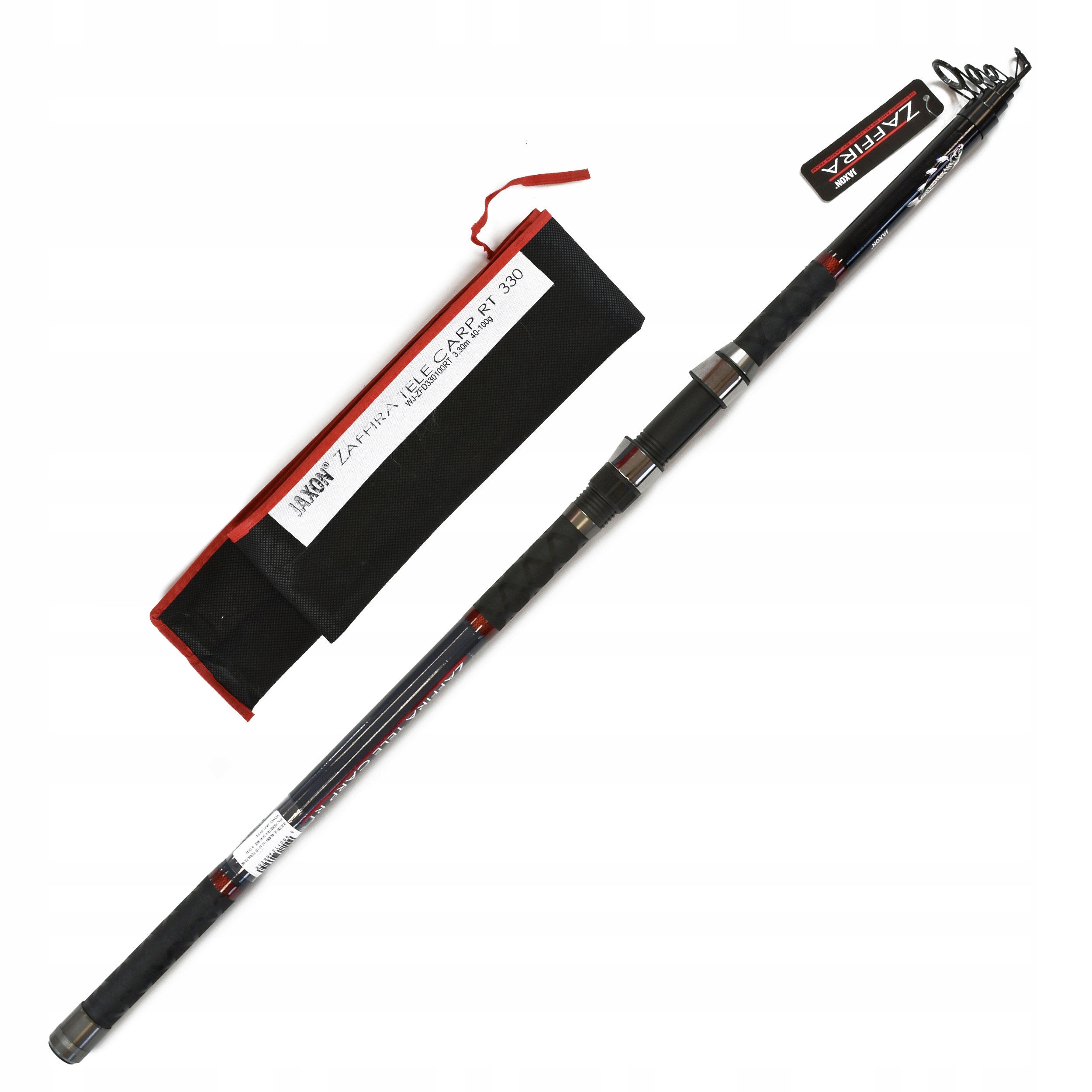 Wędka teleskopowa karpiowa Jaxon Zaffira Tele Carp Rt 3.30m 40-100g