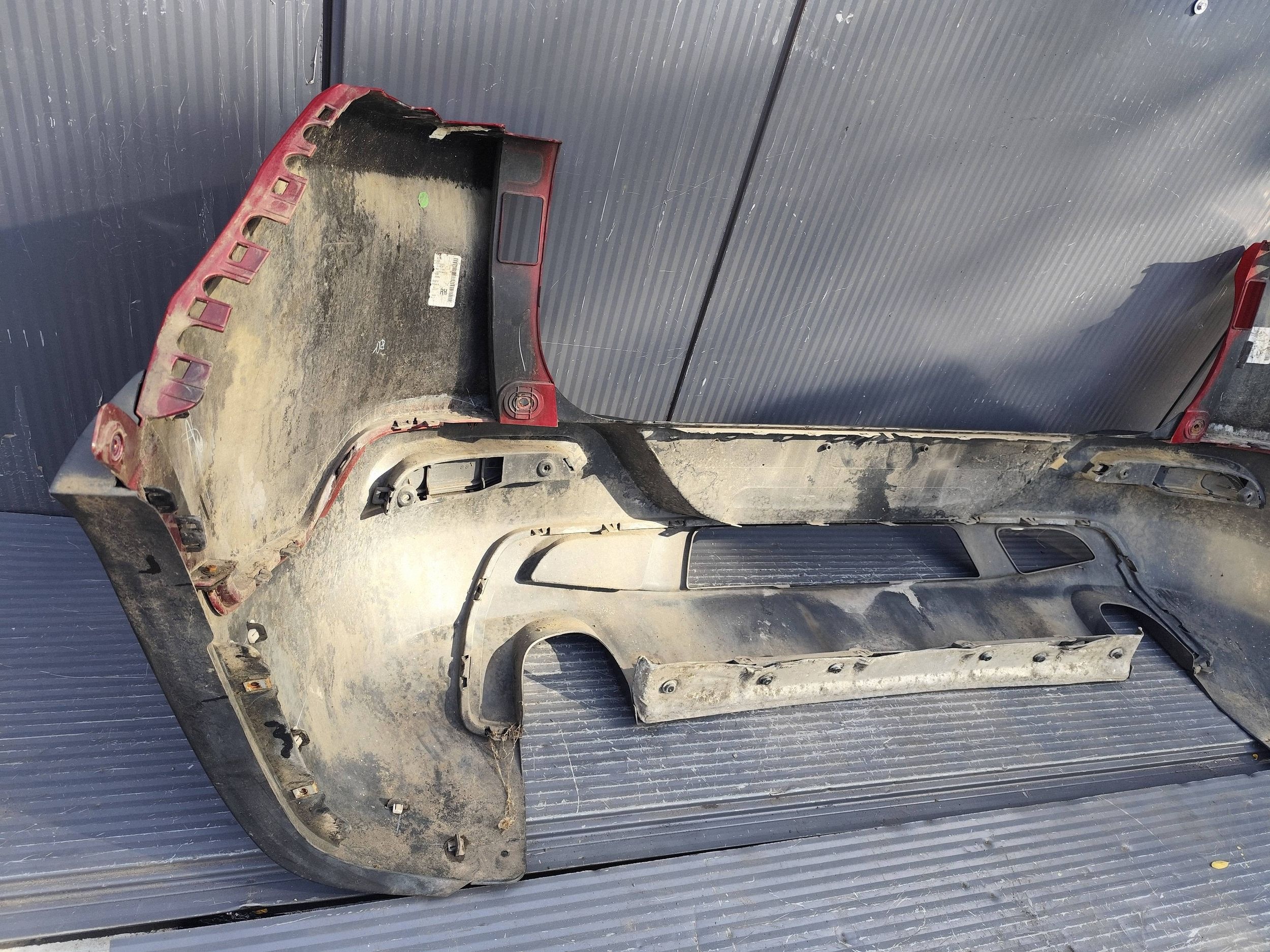 JEEP CHEROKEE KL TRAILHAWK bumper rear PRP complete dismantling