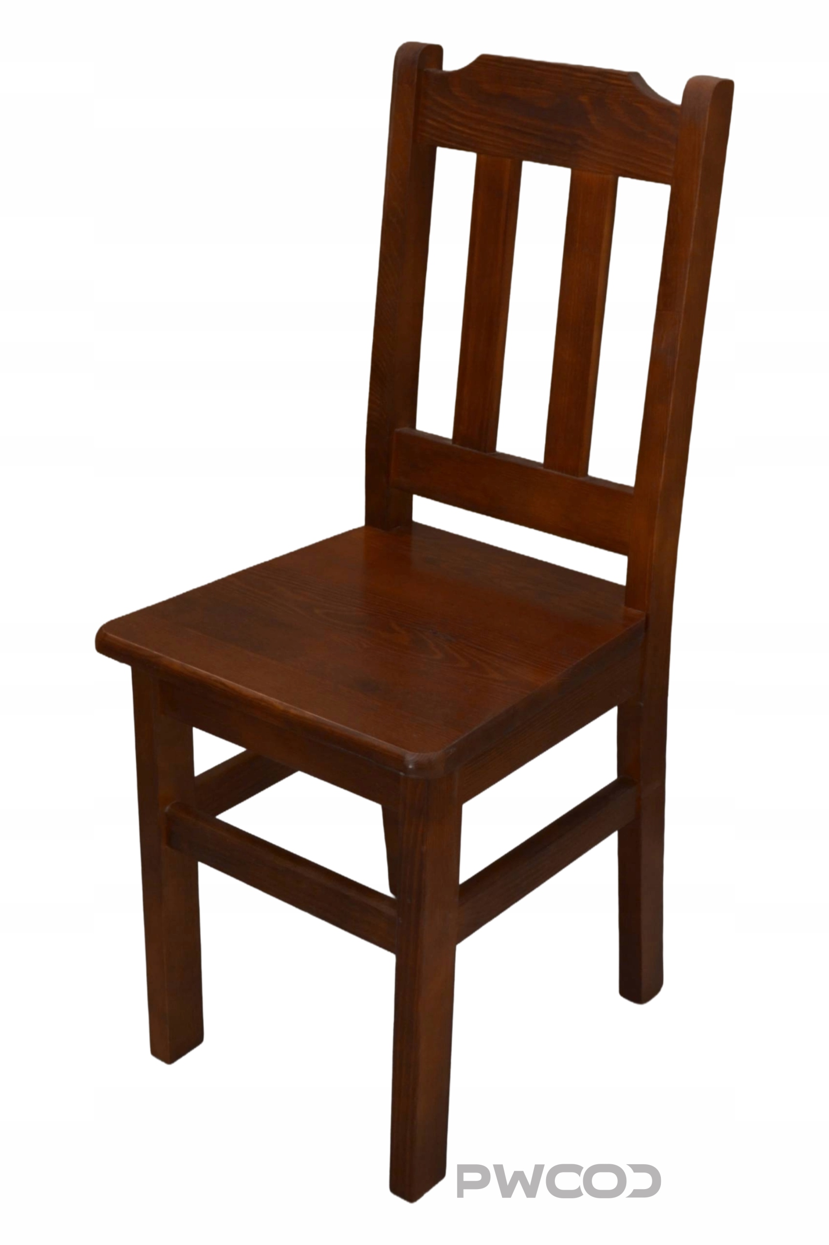 Dřevěná Židle, barva calvados, vertikální D